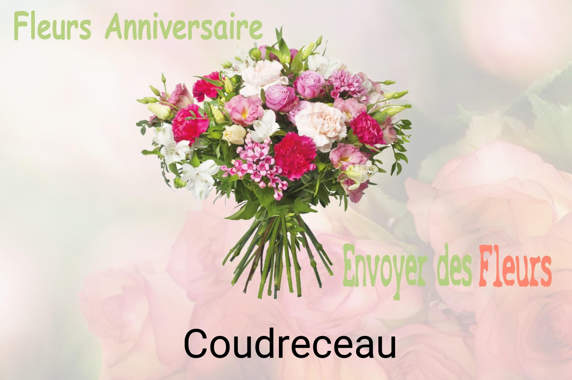 Bouquet de fleurs d’anniversaire livré à Coudreceau